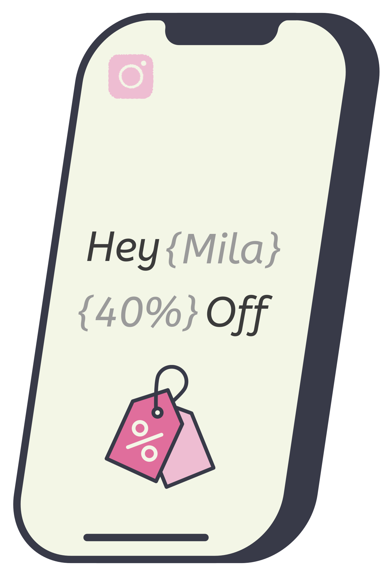 mobile phone instagram